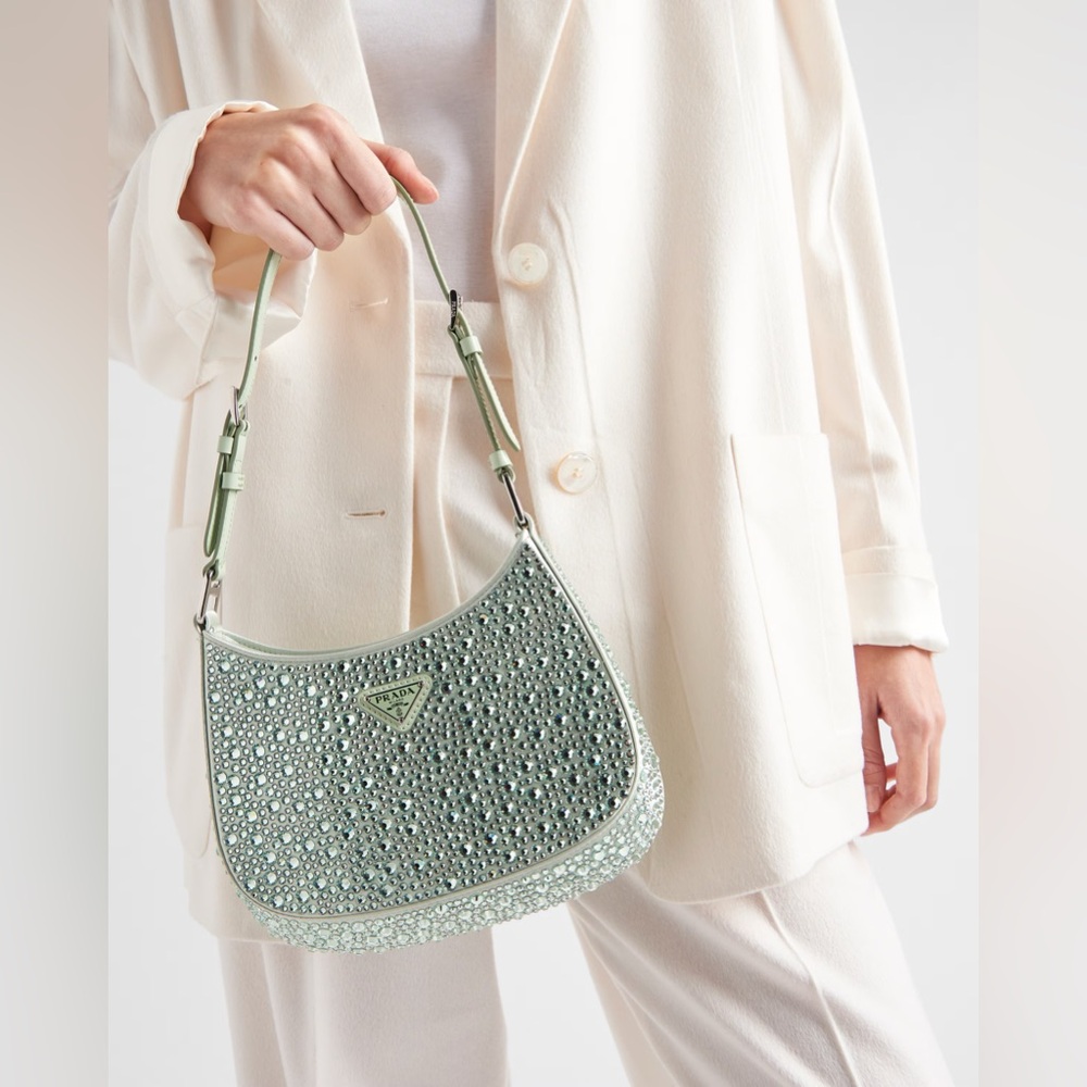 Prada Cleo Aqua Bag